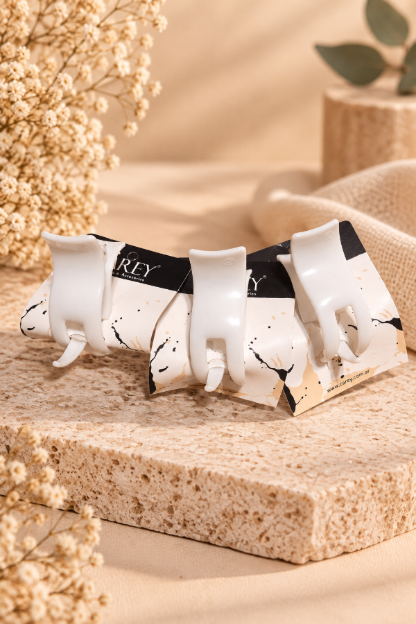 Producto - Broche Grande Blanco