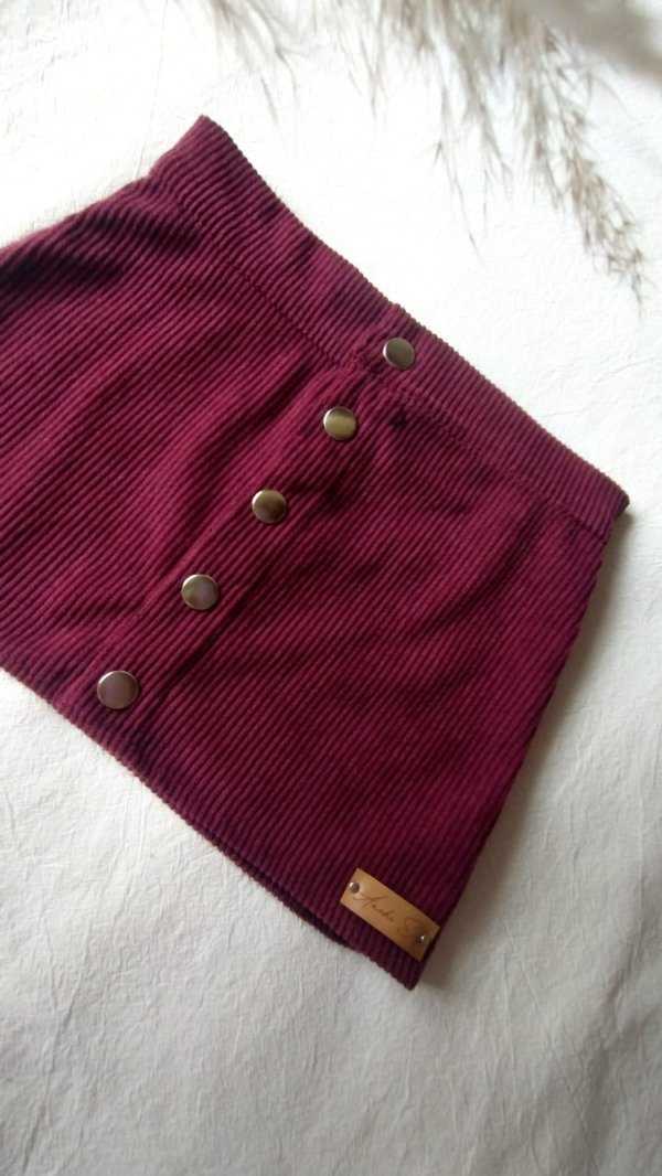 Producto - Mini Corderoy Bordó - 1 a 5 años