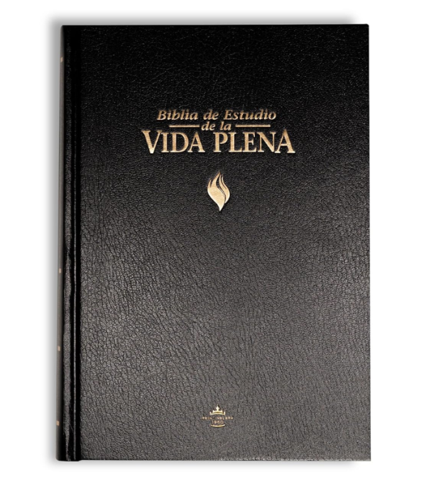 Producto - BIBLIA DE ESTUDIO VIDA PLENA RVR TAPA DURA NEGRO