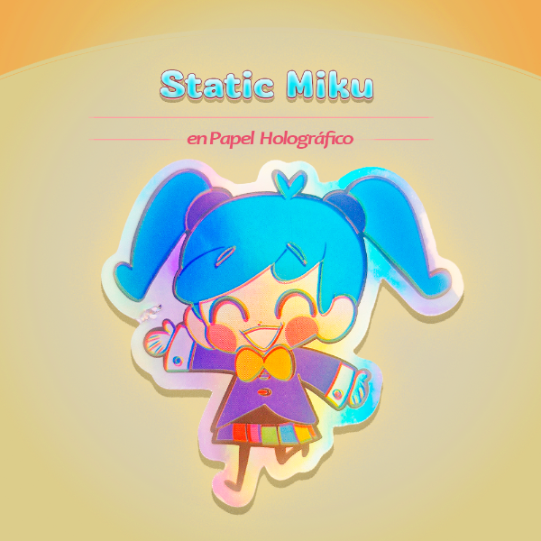 Producto - Static Miku (holo)
