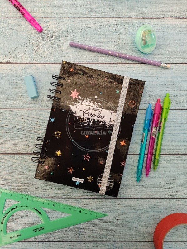 Producto - Agenda Perpetua A5: Semana a la Vista con fecha