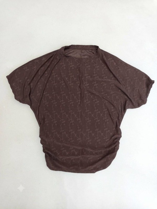 Producto - Remera con elástico en los laterales Brodery Belu (Art. 6222) - 3
