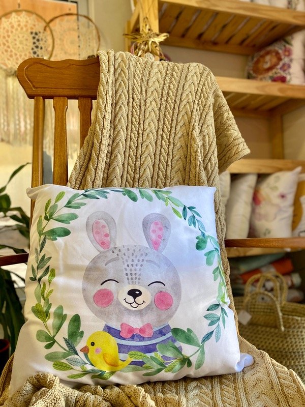 Producto - Almohadones sublimados animales y flores