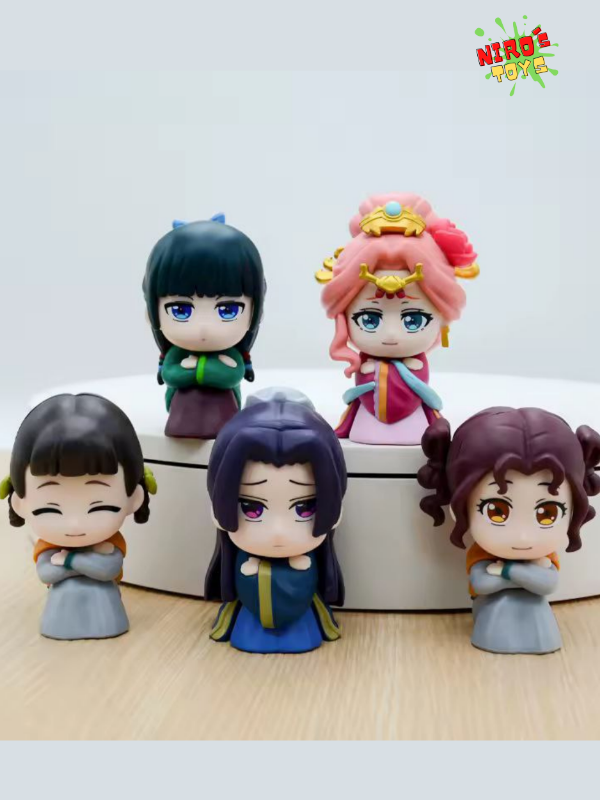 Producto - La Boticaria set x5 (9CM) - Figura Los Diarios de la Boticaria - Nirostoys