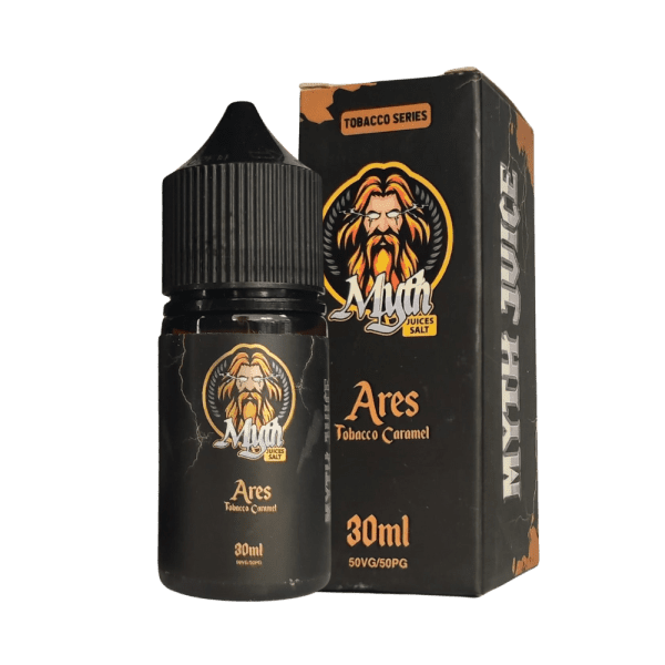 Producto - (NIC SALT) MYTH - 50MG - ARES, TOBACCO CARAMEL