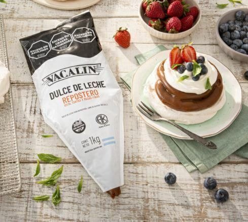 Producto - Dulce de leche vacalin repostero en manga 1 kg