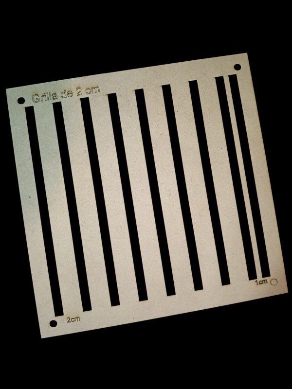 Producto - GRILLLA CUADRADA DE CORTE VERTICAL SEPARACIÓN 2CM