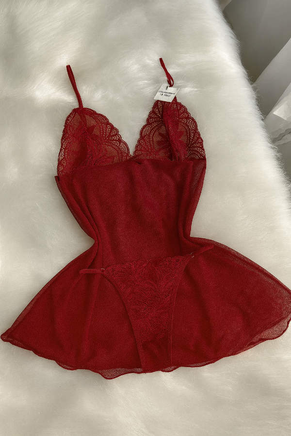 Producto - Baby doll bordo
