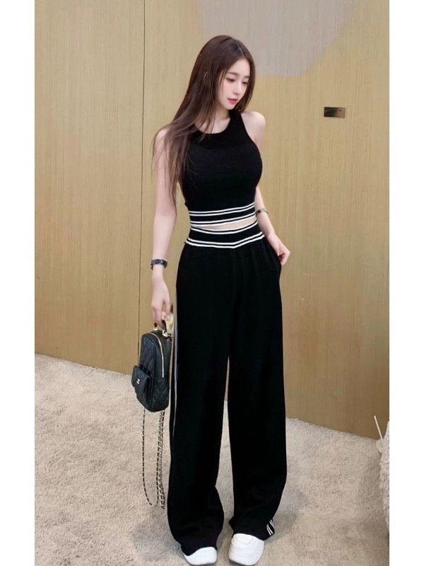 Producto - Conjunto top + pantalón negro