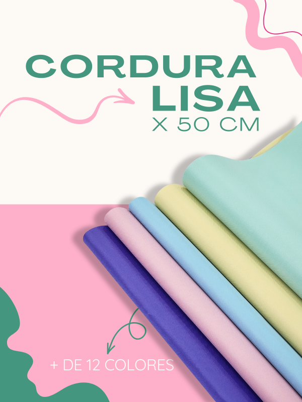 Producto - CORDURA LISA - X 50 CM