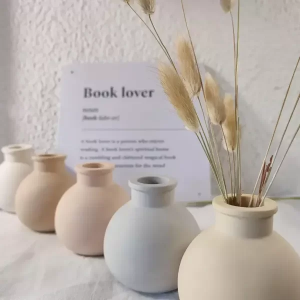 Producto - Molde silicona florero bombe liso