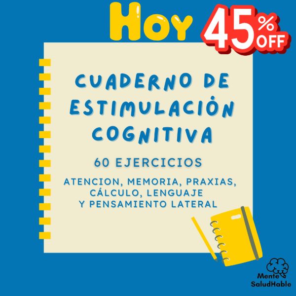 Producto - Cuaderno de Estimulacion Cognitiva (ultimos 2 disponibles)