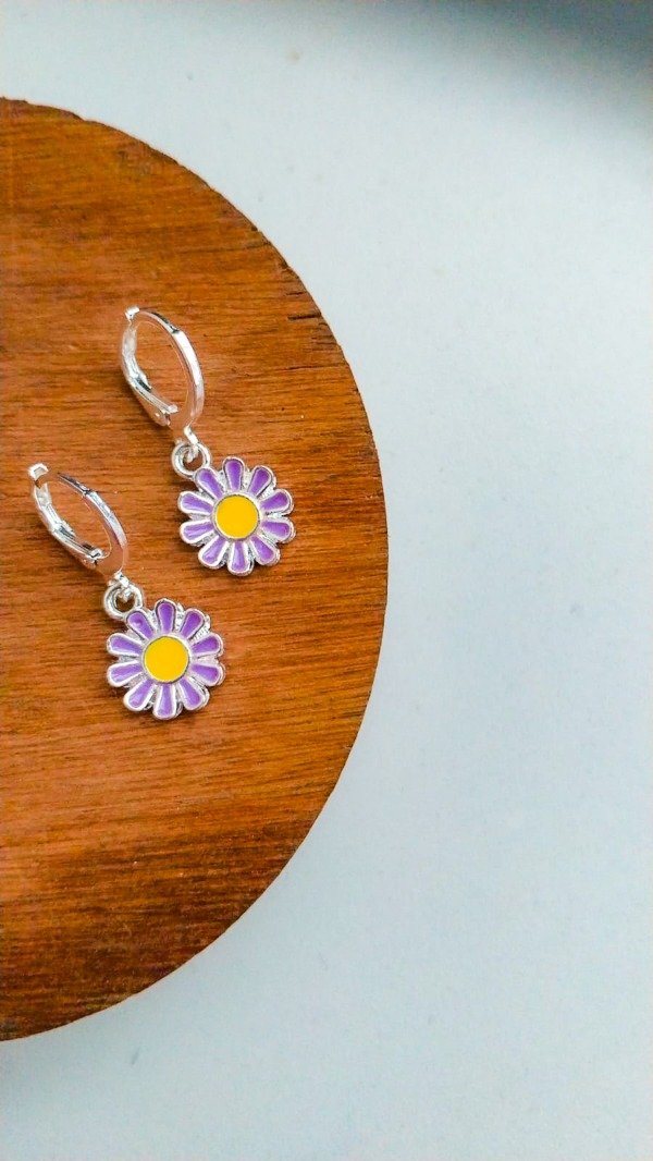 Producto - Aros Margarita Lila