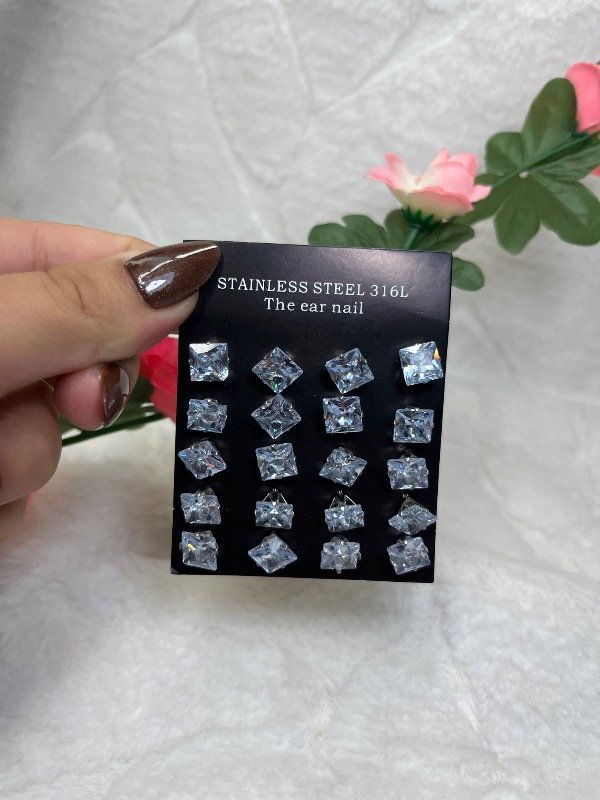 Producto - Aros xpar stras diamante grande