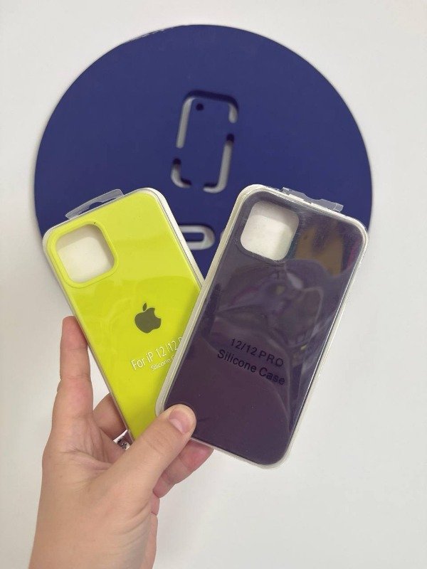 Producto - FUNDA SILICONE CASE CON LOGO IPHONE 12 / IPHONE 12 PRO