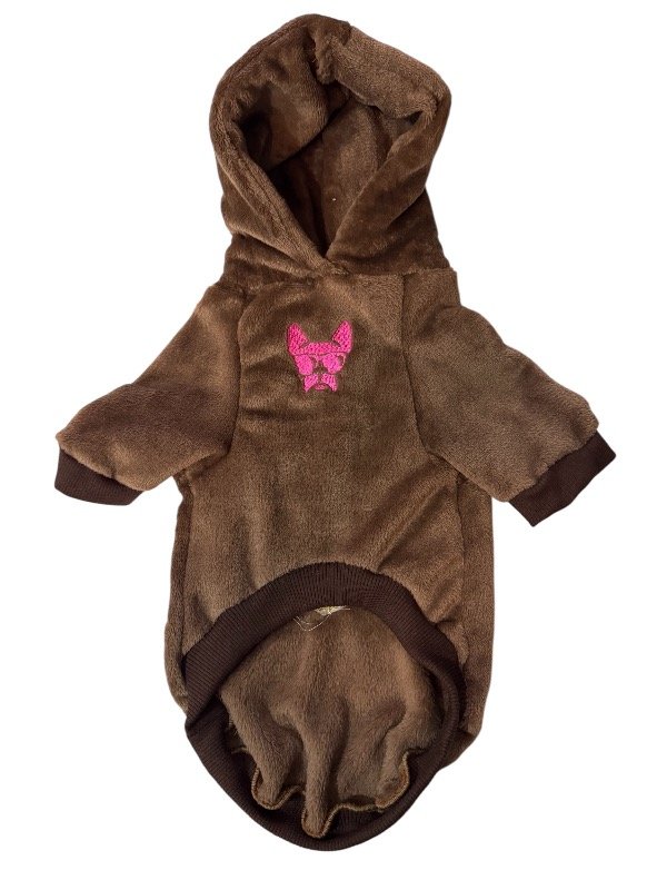 Producto - Buzos Polar Trap Chocolate C/fucsia