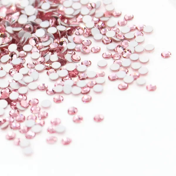 Producto - CRISTAL REDONDO ROSA CLARO