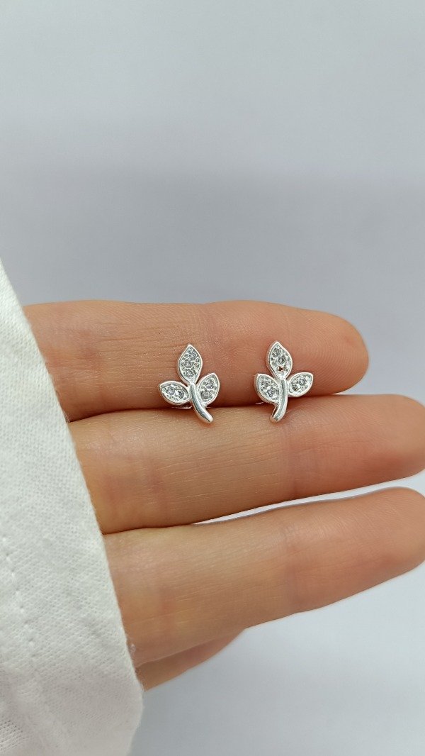 Producto - Aro Hojitas con Microcubic - 0
