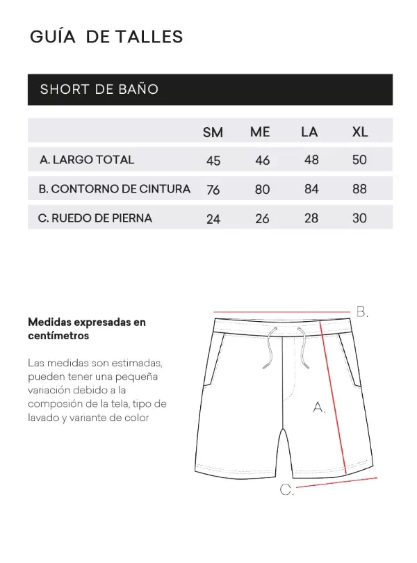 Producto - Short Morro Bensimon Duna