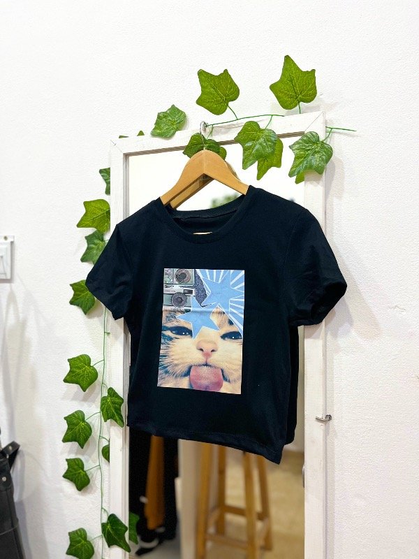 Producto - BabyTee Selfie Negra
