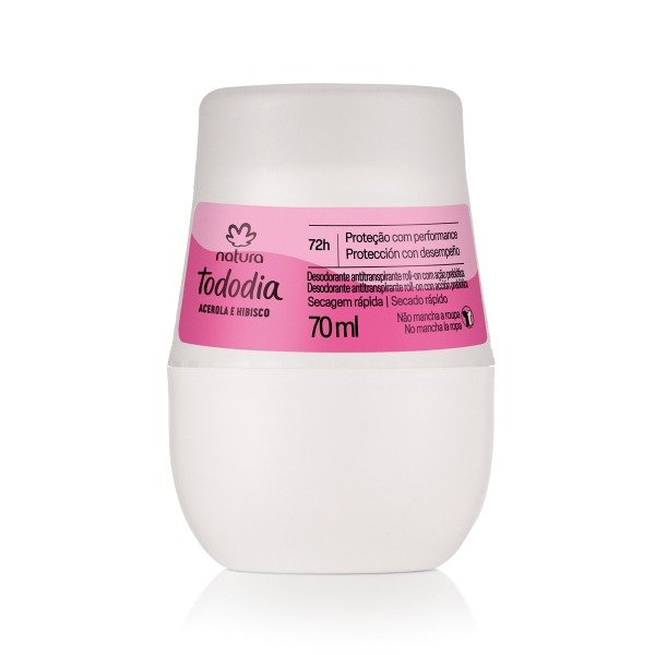 Producto - Desodorante Tododia Roll On "Acerola e Hibisco" - Natura