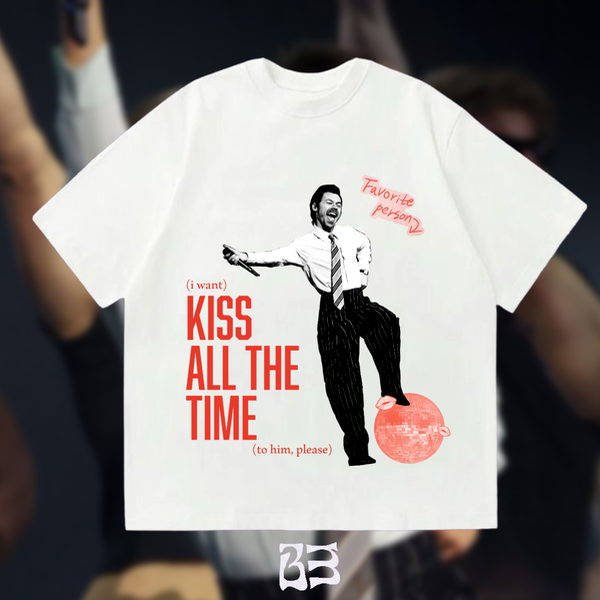 Producto - Boxy fit - Kiss all the time (to him, please)