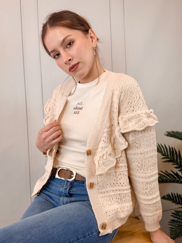 Producto - Saco tejido volados