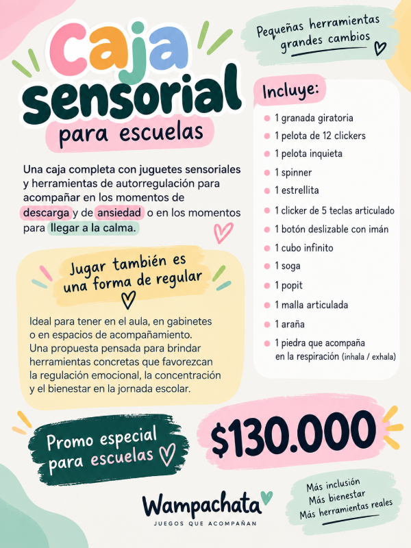 Producto - CAJA SENSORIAL PARA ESCUELAS - 4
