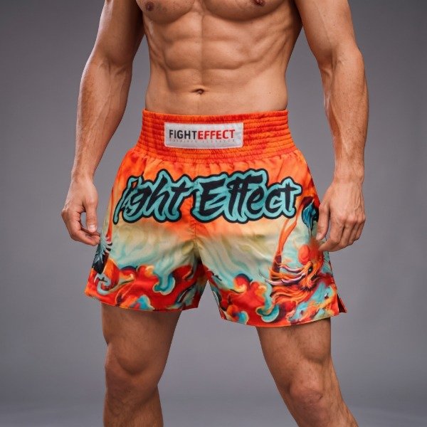 Producto - Short Muay Thai Fight effect YIN-YANG - 0