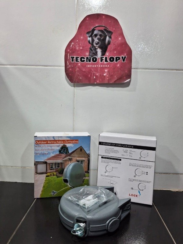 Producto - Tender de ropa pared extensible 12mts