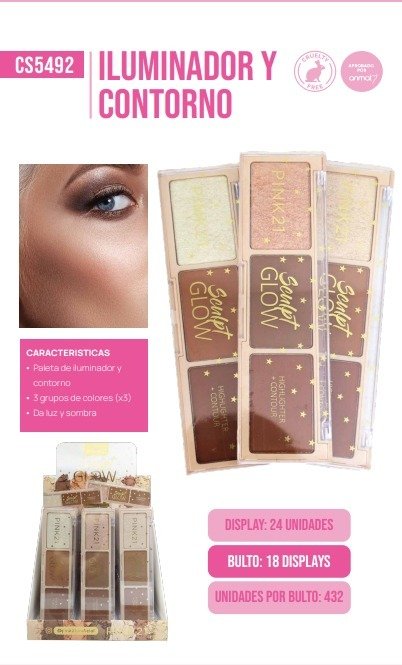 Producto - Pink 21 Sculpt Glow