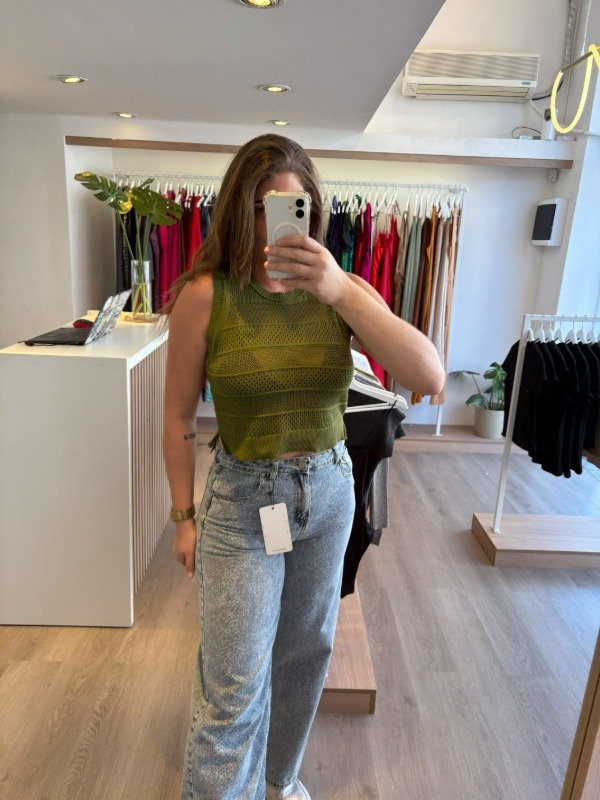Producto - Musculosa AMALFI VERT