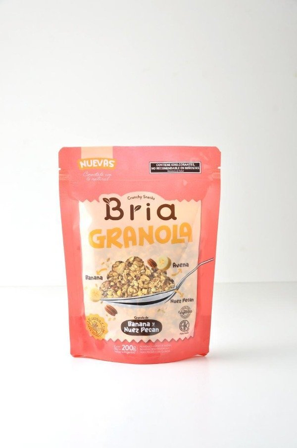 Producto - Granola de banana, avena y nuez de pecan x 200gr BRIA