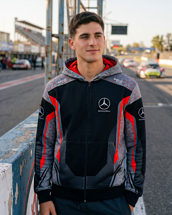 Producto - CAMPERA MERCEDES BENZ ROJA - 0