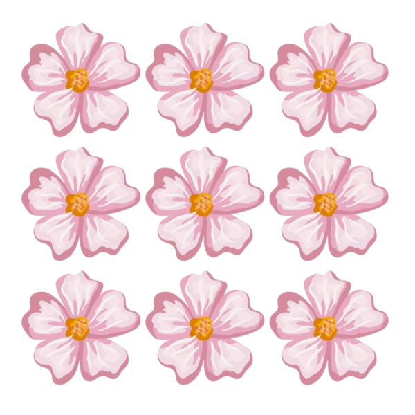 Producto - Flores comestibles rosa claro pack x12un