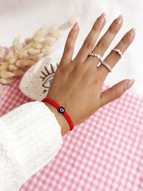 Producto - Pulsera Ojito Tejido Clásico