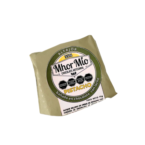 Producto - Alfajor Pistacho chocolate con leche