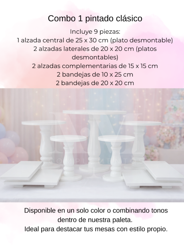 Producto - Combo 1 clásico. Perfecto para empezar tu emprendimiento.