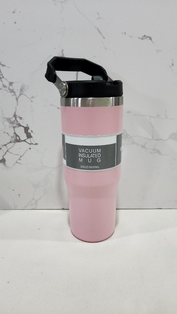 Producto - Vaso de acero Rosa
