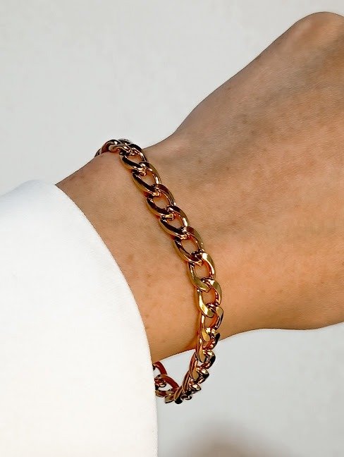 Producto - Pulsera ONA - Acero dorado
