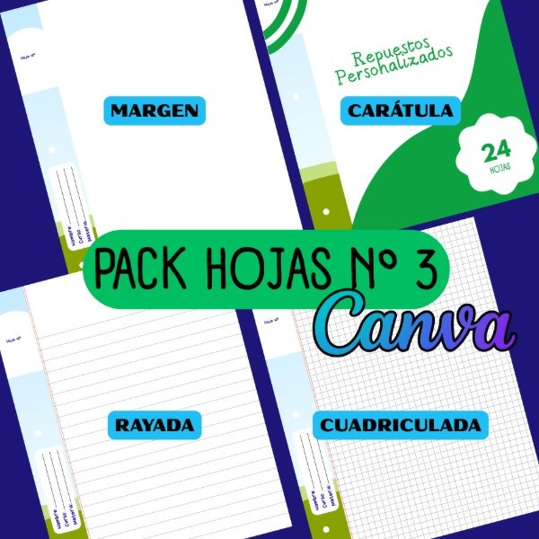 Producto - Pack hojas N3