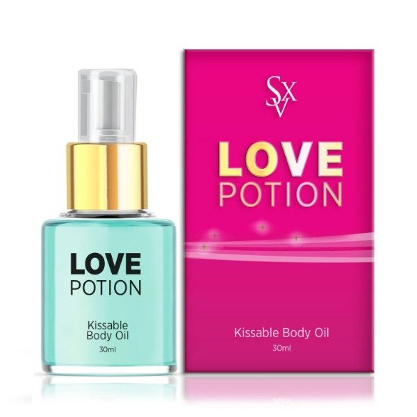 Producto - ACEITE COMESTIBLE TÉRMICO LOVE POTION CREMA DE MENTA - SEXITIVE