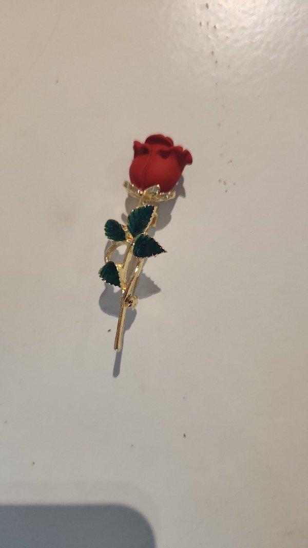 Producto - BROCHE PRENDEDOR ROSA