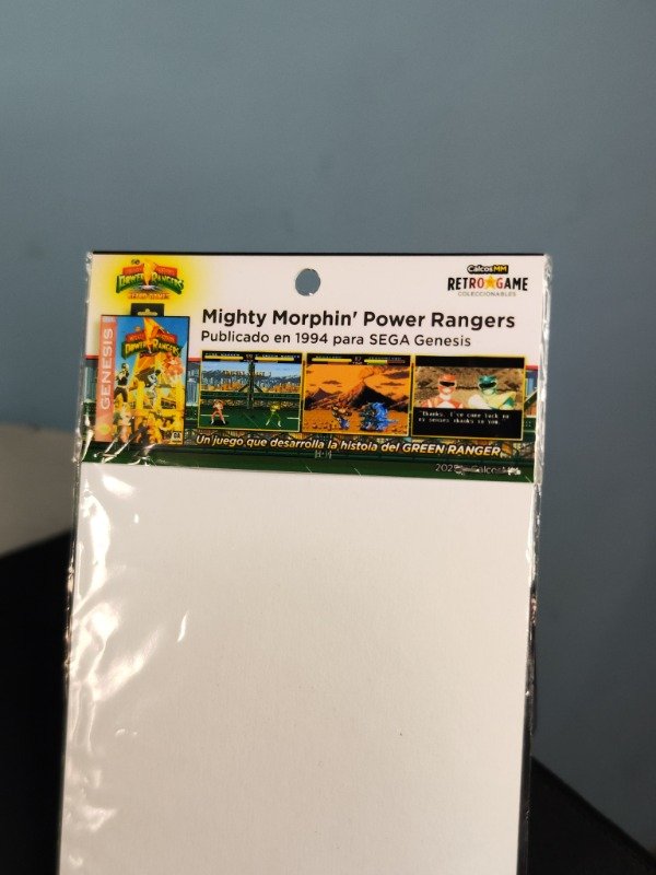 Producto - Set Sticker Holo Red vs Green 12 cm Mighty Morphin Power Rangers Retro Games - 7
