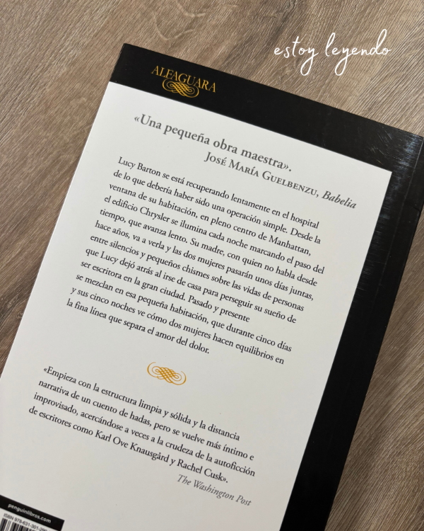 Producto - Me llamo Lucy Barton - Elizabeth Strout - 1