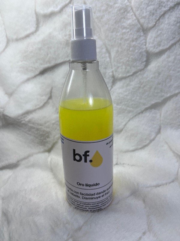 Producto - Spray oro líquido