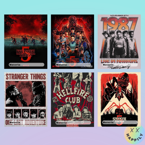 Producto - Caratulas Stranger Things