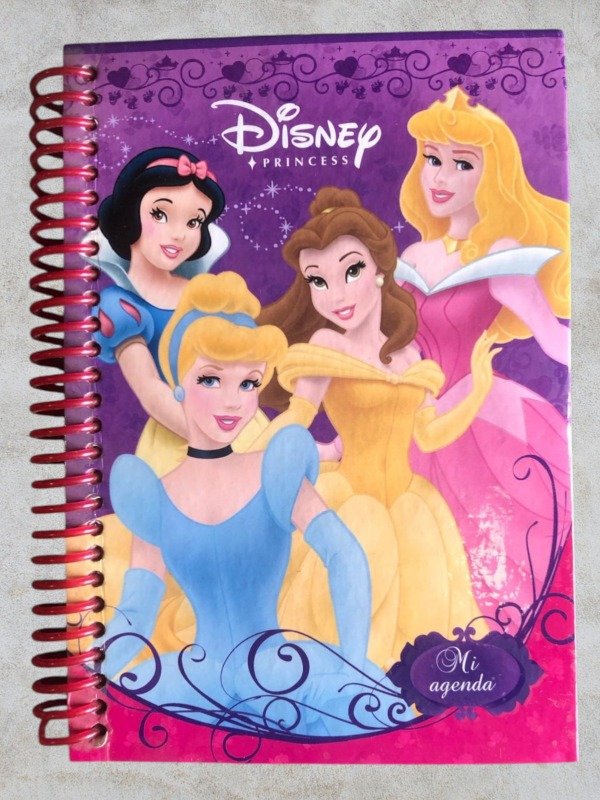 Producto - Cuaderno Anotador Princesas Disney - 0