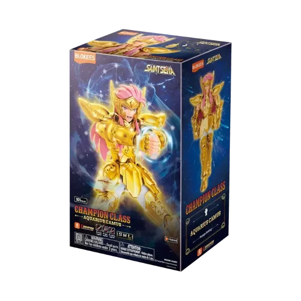 Producto - Blokees Aquarius Camus Saint Seiya Model Kits (ARTICULABLE)
