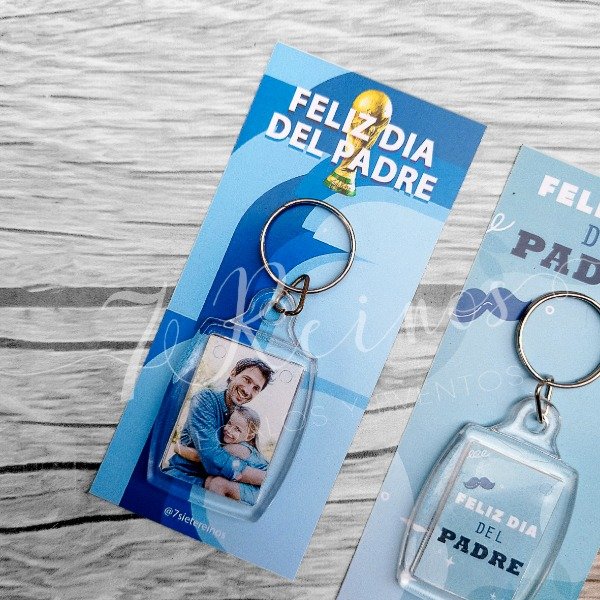 Producto - LLAVERO CHICO DIA DEL PADRE CON TARJETA